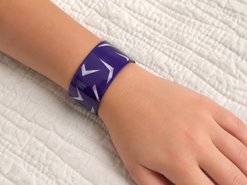 Slap Band Slap Bracelet Vinyl Coated